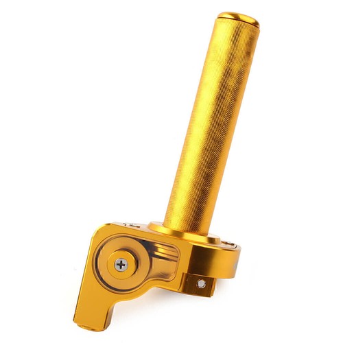 7/8'' Motor Handlebar CNC Hand Grip Twist Throttle Accelerator Universal Gold - Picture 5 of 9