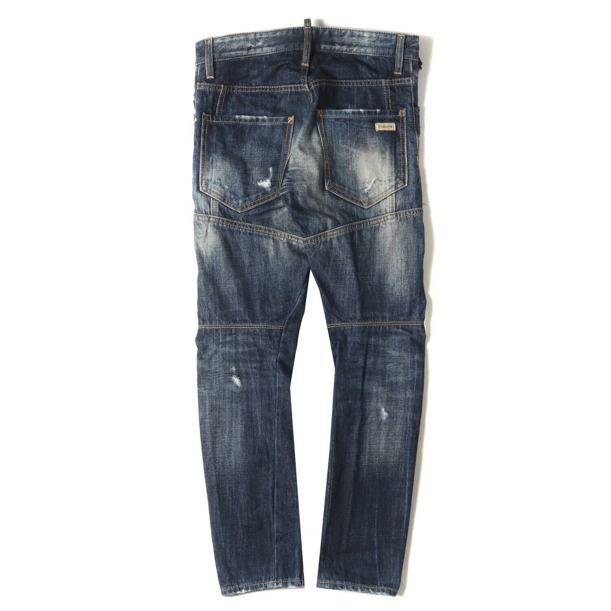 dsquared2 TIDY BIKER ブラック　42 DSQUARED2 ディースクエアード ダメージ ボタンフライ ジーンズ
