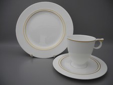 Hutschenreuther Kaffeegedeck BALLERINE ARABESQUE Goldrand Tasse Untere Teller