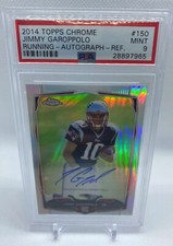 2014 Topps Chrome Football Variation Short Prints Guide 142