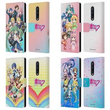 CUSTODIA A LIBRO UFFICIALE HATSUNE MIKU CANTANTI VIRTUALI IN PELLE PER TELEFONI ONEPLUS