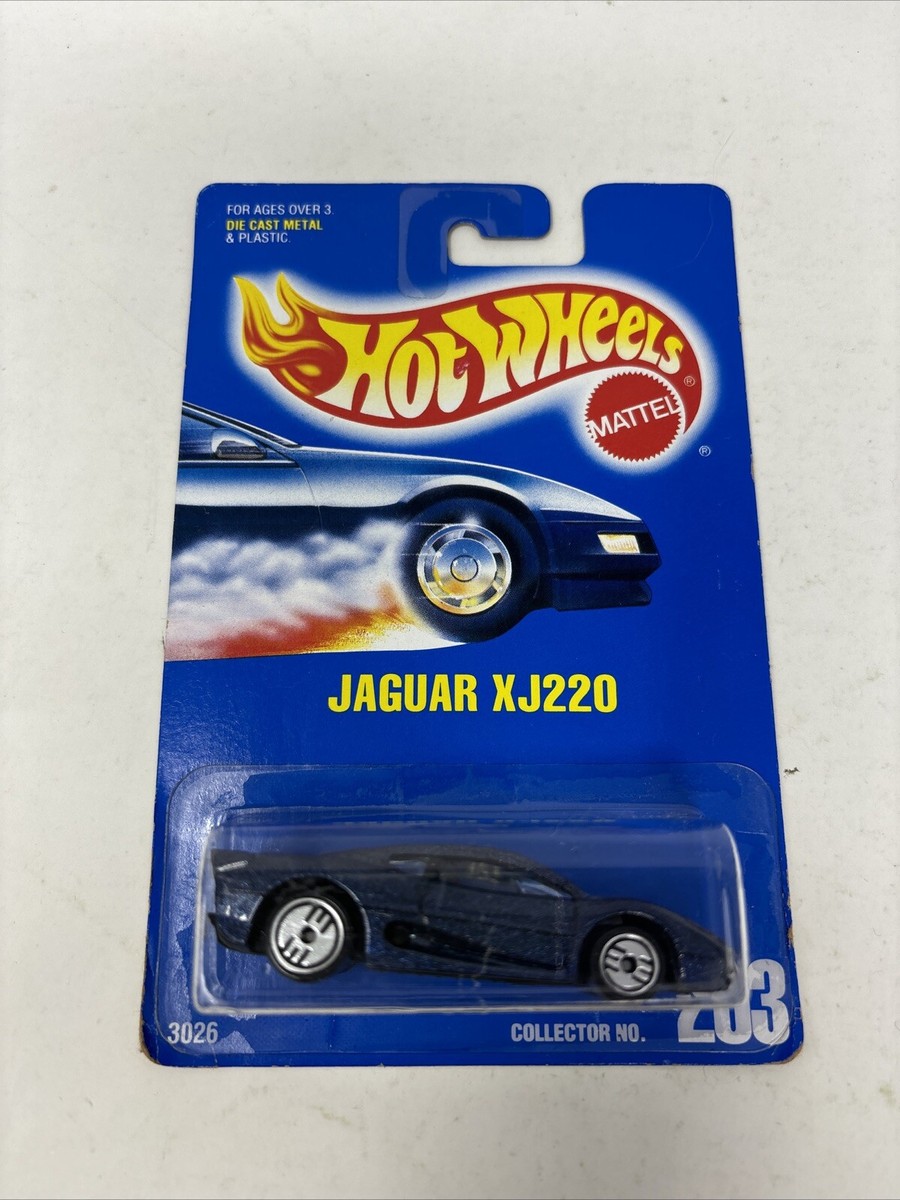 ホットウィール JAGUAR XJ220 ジャガー 1992年 220台限定 1992 Hot Wheels Jaguar XJ220 # 203 with UH wheels | eBay