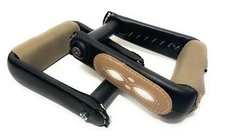 Montura Charra Estribos Cuero, Charro Saddle Stirrups. Estribos Charros Negros