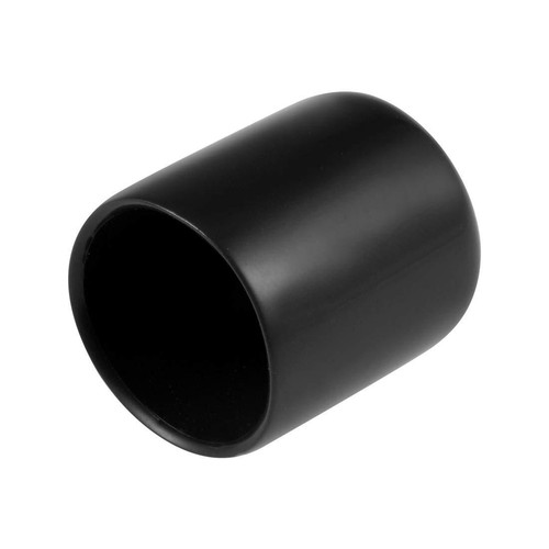 Lot De 25 Embouts En Caoutchouc Vinyle 17mm - Capuchons Pour Vis Et Filetage Noir