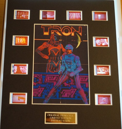 Tron - 35mm Filmcell Display mit COA limtiert