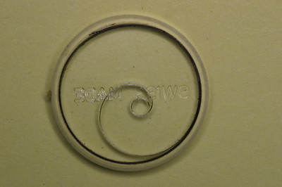 Molla Carica Orologio Sveglia Borletti NOS 5.0x0.35x800mm Ricambio Originale
