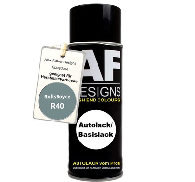 Für RollsRoyce R40 Duck Egg Blue Spraydose Basislack Sprühdose 400ml