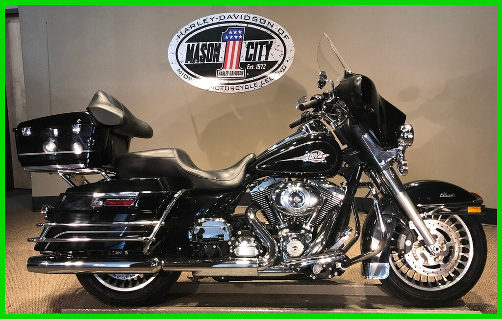 2012 Harley-Davidson Touring Electra Glide® Classic 2012 Harley-Davidson FLHTC Touring Electra Glide Classic Vivid Black