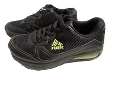 RBX LIVE LIFE ACTIVE BLACK LACE-UP SNEAKERS SZ 1 YOUTH NWOB