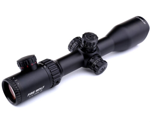 4.5-14X42 SF Riflescope Red Green Mil-dot Sights with 11/ 20mm Rail Mount - Picture 4 of 13