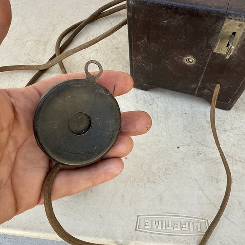 Antico DITTOGRAFO TELEFONO MASTER stazione citofono circa 1910 TELEFONO. - Foto 5 di 20