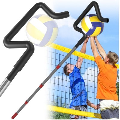 Volleyball Spike Trainer, Height Adjustable Volleyball Hitting Trainer, Hitti...