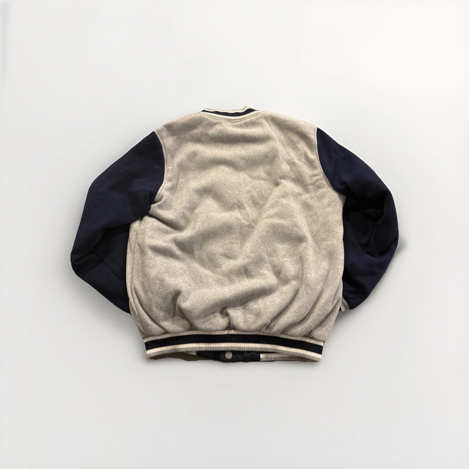 Cleveland Guardians Reversible Bomber Jacket - Blue / Gray Large image 4