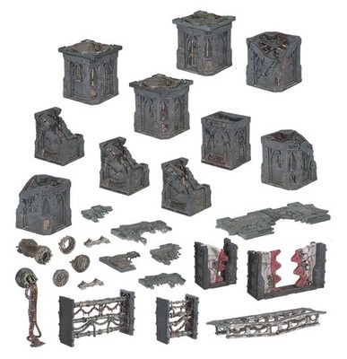 Necromunda Plattform und Treppe Set - NEU!!
