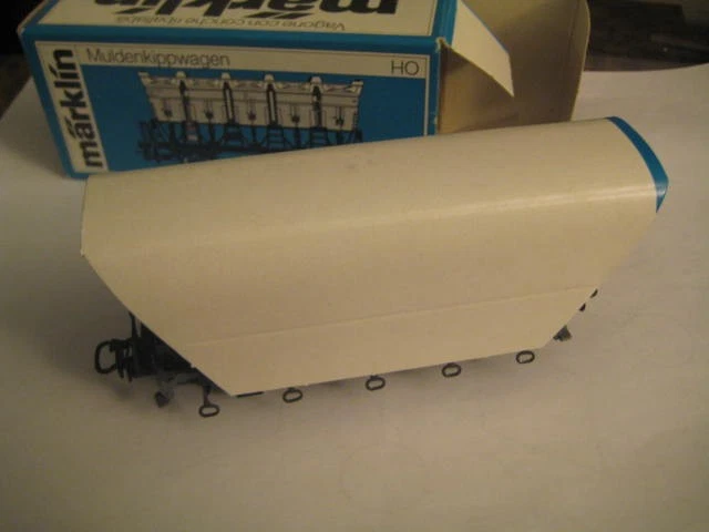 Marklin H0 4721 CFL Gray Tipping Bucket Car in original box LNIB Ltd Edn IN 1987 - Image 4 of 4