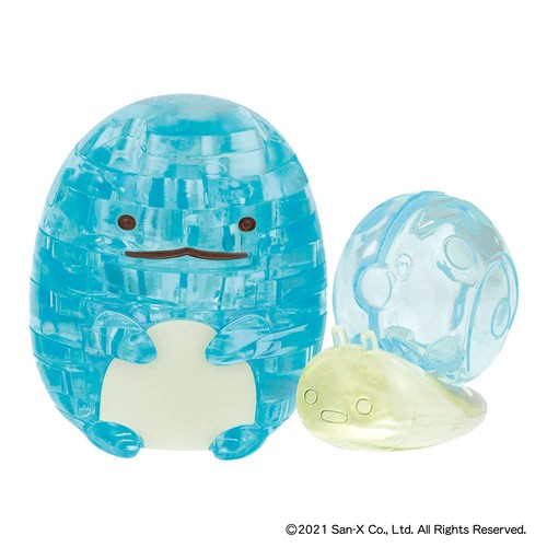 Crystal 3D Puzzle Sumikko Gurashi 5 Body Set with a Display 50280 Case BEVE #488 - Picture 7 of 9