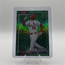 Topps 2026 Series 1 Nolan Arenado Cardinals Parallel Leafy Green #101