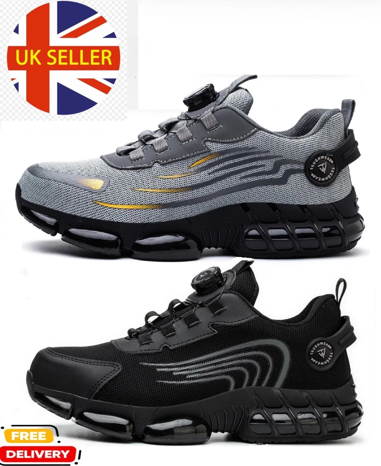 Safety Trainers Safety Shoes Steel Toe Cap Trainers Work Shoes Men Women