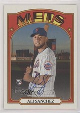 2021 Topps Heritage High Number Real One Auto Ali Sanchez #ROA-AS Auto 7eo