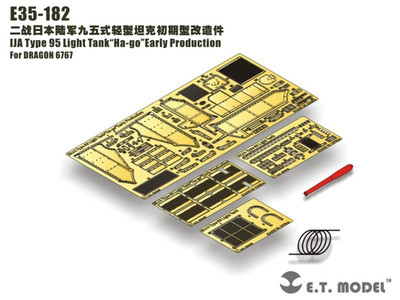 ET Model E35-182 IJA Type 95 Light Tank''Ha-go'' Early Production