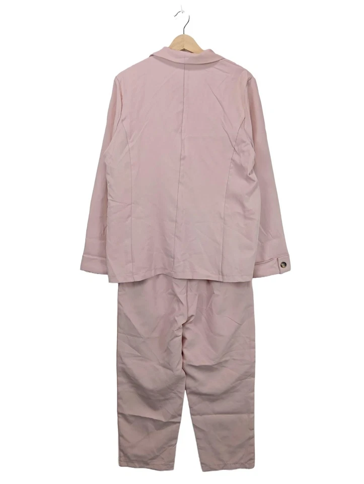 SHEIN Tailleur-pantalon Dames Costume T EU 40 rose style décontracté - Photo 2/4
