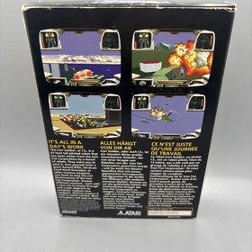 Iron Soldier (Atari Jaguar, 1994) Complete In Box W/ Manual Inserts & Overlay.