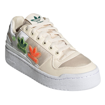 adidas ORIGINALS WOMENS FORUM BOLD EMBROIDERED TREFOIL TRAINERS SHOES SNEAKERS