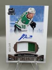 2019-20 Upper Deck The Cup Joel L'Esperance Rookie Patch Auto 2 Color /249