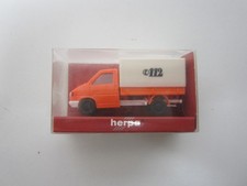 Herpa H0 VW Volkswagen T4 Pritsche Plane Feuerwehr 1:87 Tagesleuchtrot 042796
