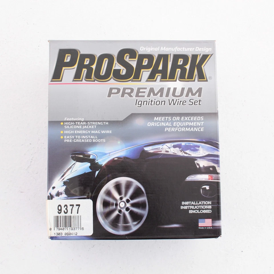 Провода зажигания свечи зажигания ProSpark Premium 9377 для 91-02 SL SL1 93-02 SC1 1,9 л - Изображение 4 из 4