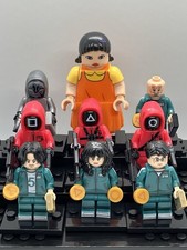 Custom Squid Games Mini Figure Set Of 9