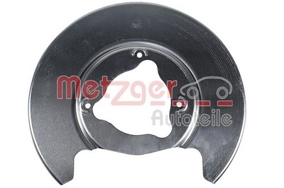 Hinterachse links METZGER 6115567 Spritzblech, Bremsscheibe für TESLA
