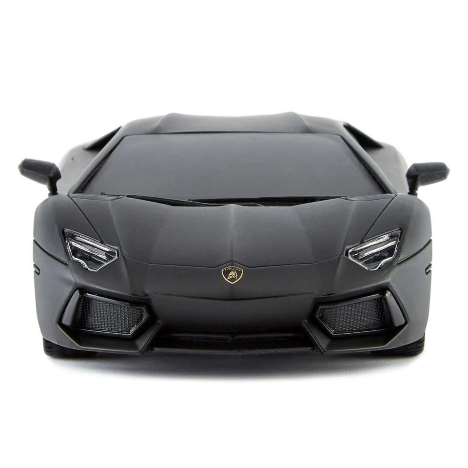 Lamborghini - Aventador Radio Controlled Car 1 24 Scale Black - New To - S300z - Image 2 of 4
