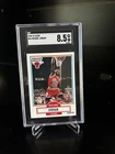 Fleer 1990-91 Michael Jordan #26 Chicago Bulls SGC 8.5 Graded