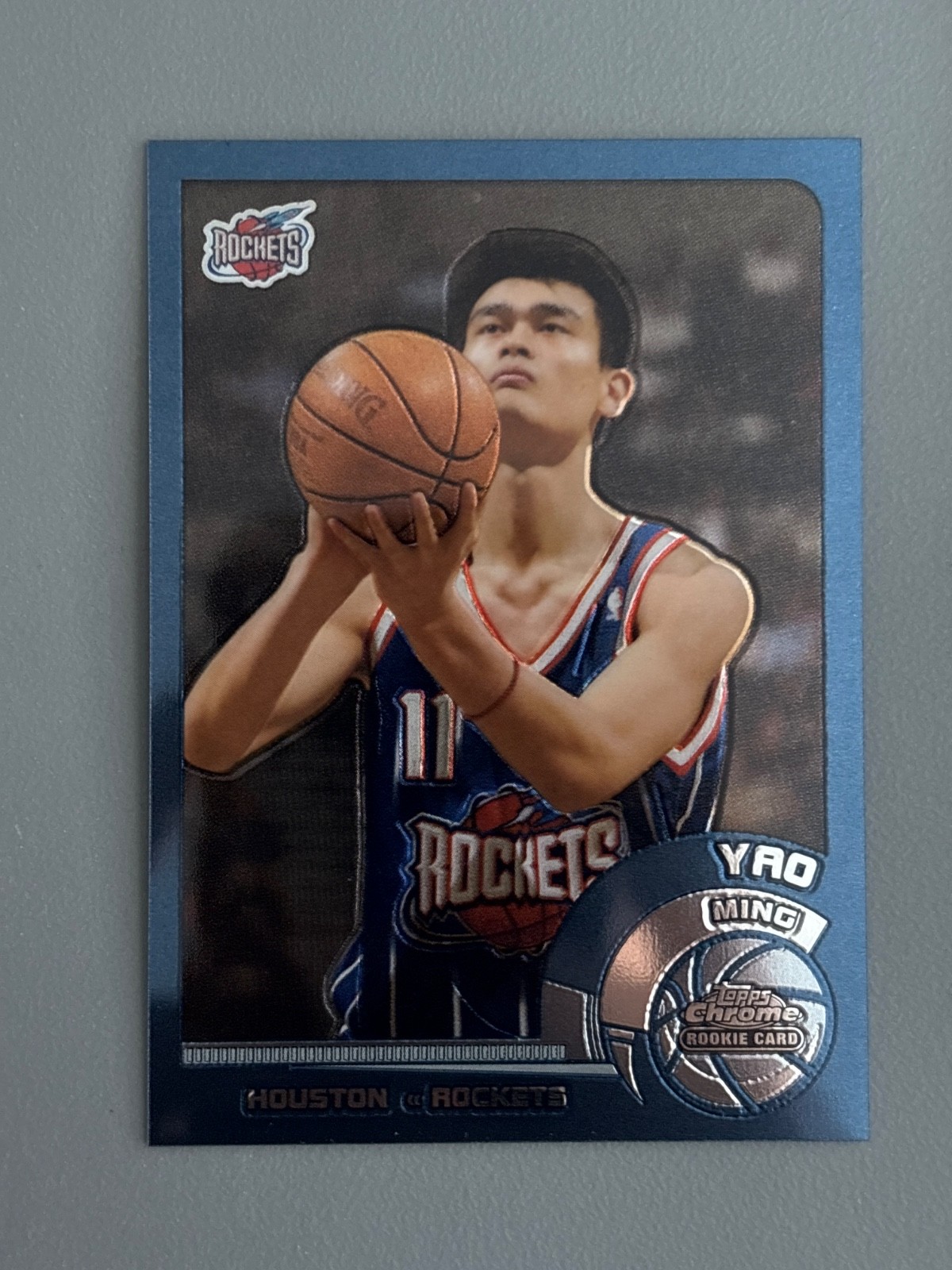 2002-03 Topps Chrome - Yao Ming #146 English Language Back (RC)