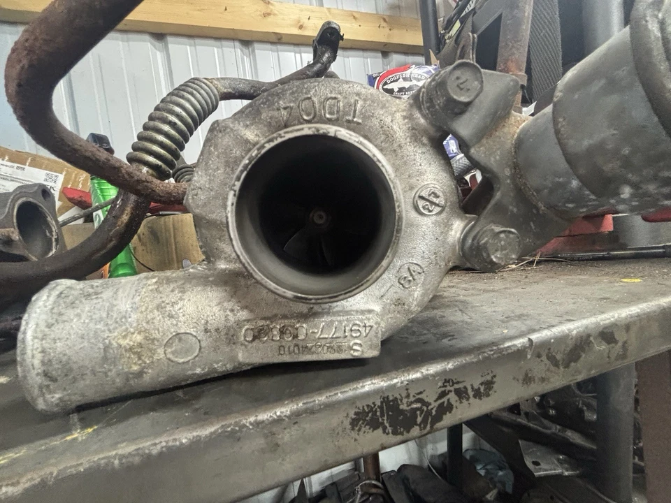 Par de turbocompresores TD04 13G TDO4L-13G/6 Mitsubishi 3000GT Dodge Stealth Foto 2 de 4