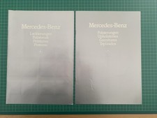 Mercedes Benz Lackierungen und Polsterung Katalog Prospekt Modellprogramm 