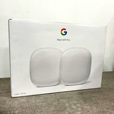Google Nest WiFi Pro 6E Mesh Router for Fast Reliable Whole Home Coverage 2 Pack