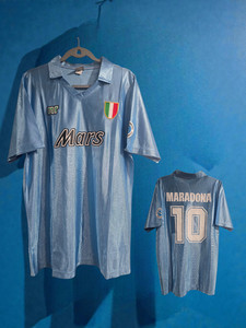 【新品/タグ付き】89/90 SSCナポリ ♯10マラドーナ【XLサイズ】復刻版 Napoli Retro Jersey | eBay