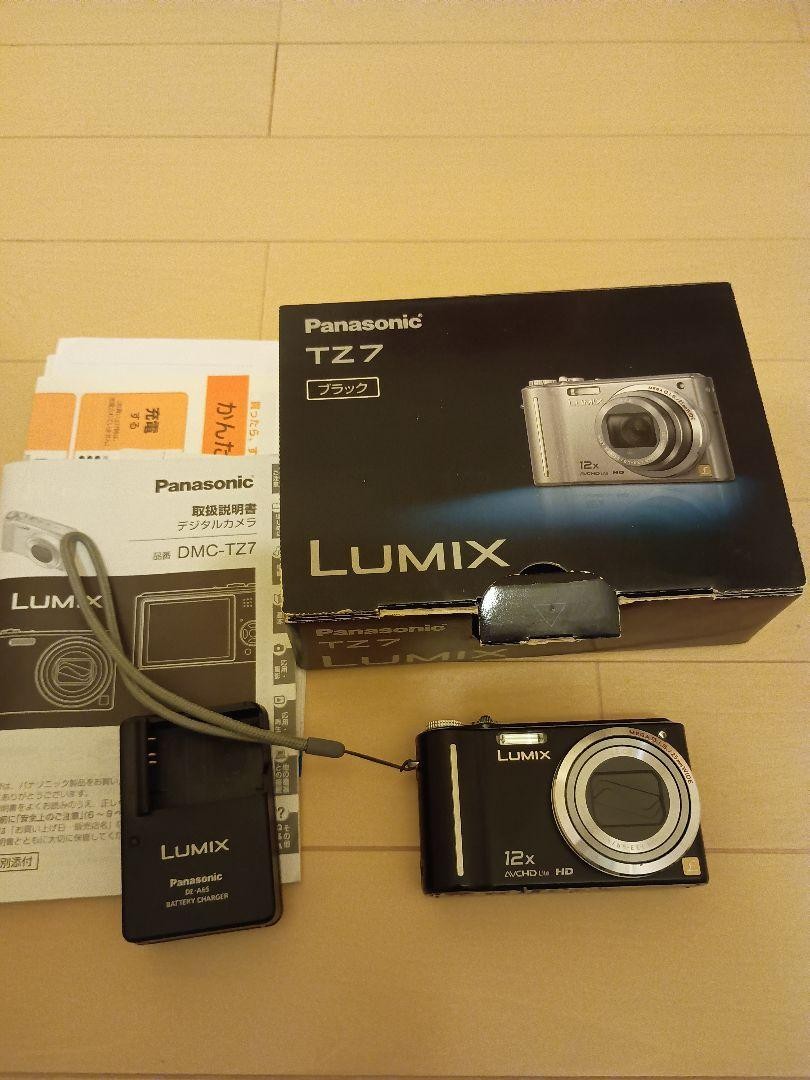 Panasonic LUMIX TZ7 ブラック Amazon | パナソニック デジタルカメラ LUMIX (ルミックス) TZ7
