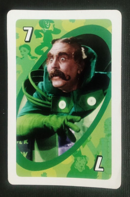 2007 Wizard Of Oz UNO Card Green Doorman #7 (A)