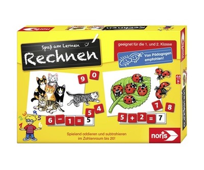 Lernspiel Noris Spaß am Rechnen für Kinder ab 5 Jahre, Mathematik Spiel