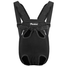 Pawaboo Pet Carrier Backpack, Adjustable Pet Front Cat Dog Carrier Backpack T...