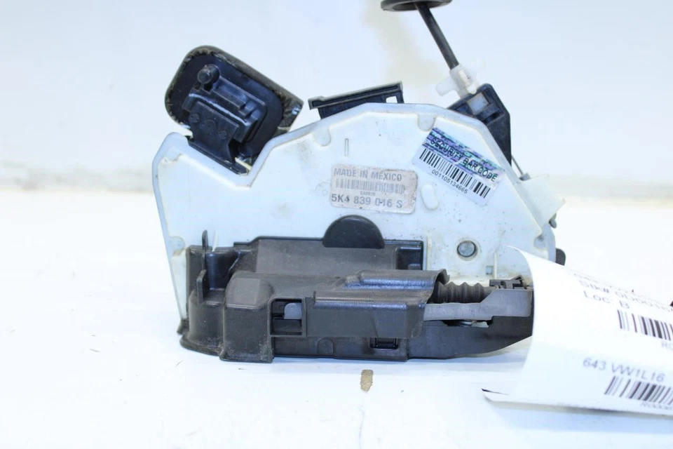 2014-2018 Volkswagen Jetta Sport задний RH двери замок защелка привод 5K4-839-016-S - Изображение 3 из 4