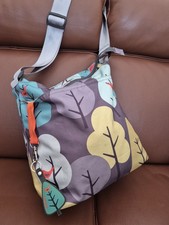 Cosatto baby Changing Bag - Firebird - Charcoal Grey Trees - used - vgc - clean