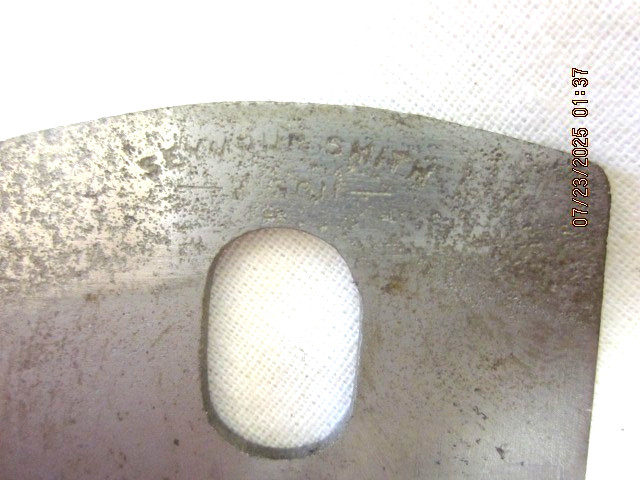 VINTAGE SEYMOUR SMITH & SON CONCAVE & STRAIGHT SPOKE SHAVE TOOL