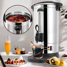 SUPERLEX Tea Urn 10L Commercial Electric Catering Hot Water Boiler Coffee NEW