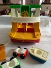 Vintage Fisher-Price Little People #932 Play Family FERRY BOAT, INCOMPLETE