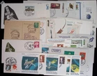# GERMANY - 102 FDC, COVERS, POSTCARD - SPACE
