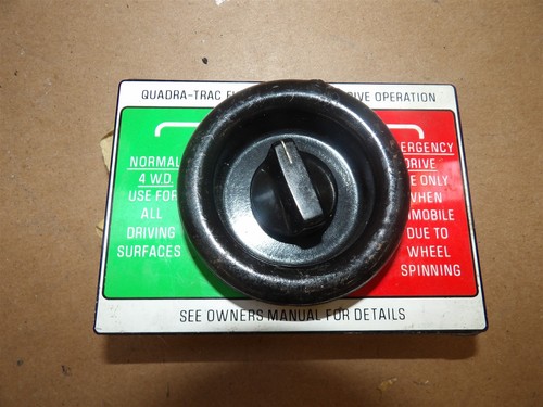 Jeep Quadra-Trac Glove Box Emergency Drive Switch Assembly 73-1979 Wagoneer CJ7